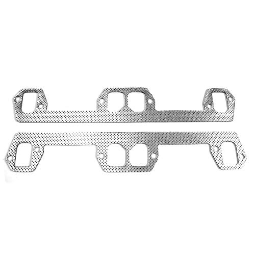 Aluminum Exhaust Manifold Header Gasket Set for 92-03 Dodge Vehicles 5.2L 5.9L V8 Engine - Thumbnail 5