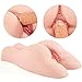 Pussy Ass Masturbator, Realistic Doggy Style with Tight Anus Butt and Lifelike Labia for Men Masturbation, Fondlove Sexy Curve 3D Stimulating Channel Ass Sex Toy