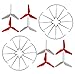 BTG 3-Blade 3-Leaf Upgrade Propellers & Propeller Guards for Syma X5C-1 X5A X5C X5S X5SC X5W X5SW JJR/C H5C Skytech M68R Quadcopter