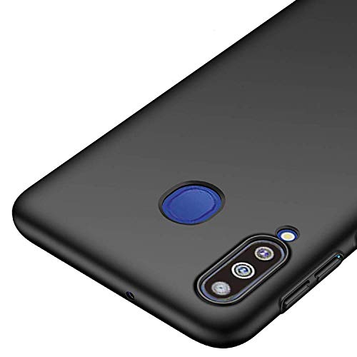 GoldKart All Sides Protection 360* Ulta Slim Matte Hard Back Case Cover for Samsung Galaxy M30 (Samsung Galaxy M30, Blac