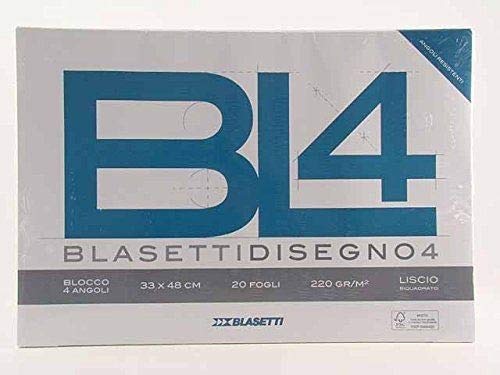 Blasetti BL4 Smooth 20 Sheets Drawing Paper – Drafting Paper (20 Sheets)