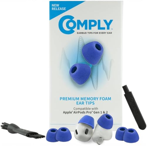 Comply Foam Ear Tips for Apple AirPods Pro, Small, Electric... en promo sur Amazon