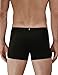 DAVID ARCHY Mens Underwear Ultra Soft Micro Modal Support Pouch Trunks Moisture Wicking Boxer Briefs for Men 4 Packs (S, Black)