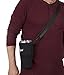 Tumbler Carrier Holder Pouch For All 30oz. Stainless Steel Travel Insulated Coffee Mugs, Neoprene Black Sleeve Accessories, Light Hand Free Bag, Protective, Washable, Adjustable Strap, Shoulder Sling