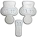 Adams Men's Tl-1300 3-Pc Football Hip Pad Sets