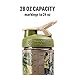 BlenderBottle SportMixer Sleek Shaker Bottle, Mossy Oak, 28-Ounce