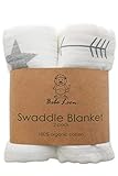 Baby Swaddle Blanket | Muslin Blanket | Organic Cotton | 2 Pack | 47