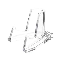 Pocket Watch Lighter & Knife Display Stand Deluxe Easels 1/2" Shelf, Clear 20 Pack