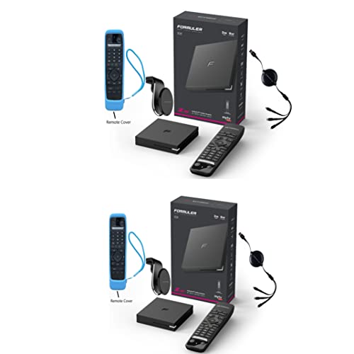 Formuler Z10 Android 10 Dual Band 5G LAN 2GB Ram 8GB ROM 4K |Bonus Magnetic Car Mount |Bonus Silicone Case Cover for Remote Control|3 in 1 Charger (Pack of 2)
