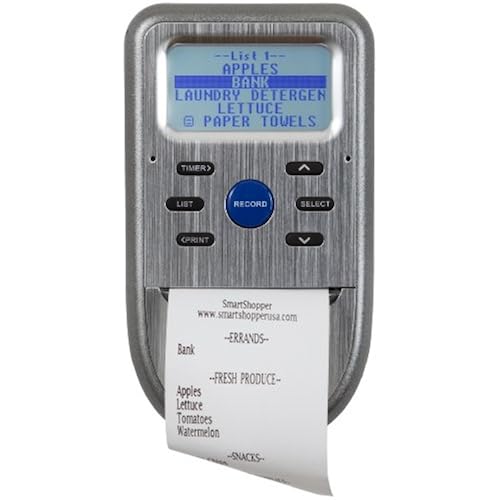 SmartShopper SS-301 Voice-Recognition Grocery-List Organizer SmartShopper SS-301 Voice-Recognition Grocery-List Organizer