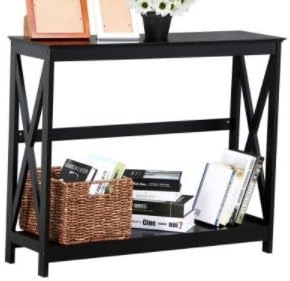 Large Console Table, Entrance Furniture, Black