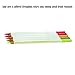 American Tombow 61532 Tombow Irojiten Colored Pencils, Fluorescent, 5-Pack