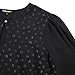 Chicwe Women's Lined Plus Size Dots Blouse Top Neck Keyhole Style 1X-4X