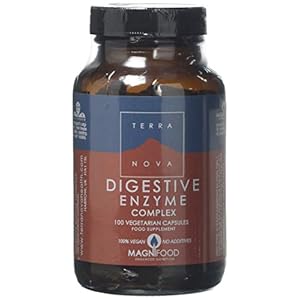 TERRANOVA Digestive Enzyme Complex – 100 Vegicaps