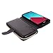 G4 Case, LG G4 Case, Cellularvilla LG G4 Wallet Bag Case, Premium Pu Leather Flip [7 Card Slots] Pocket Case, [Zipper Wallet] with Hard Soft [Magnetic Detachable] Back Cover for LG G4 (Black)