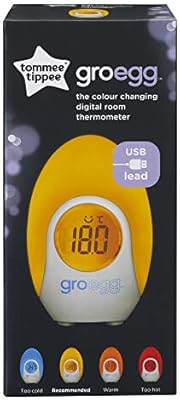 the gro company groegg colour changing room thermometer