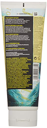 Korres Body Butter, Guava, 7.95 Ounce
