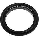 Fotodiox Macro Reverse Adapter Compatible with 49mm Filter Thread to Nikon F Mount Cameras
