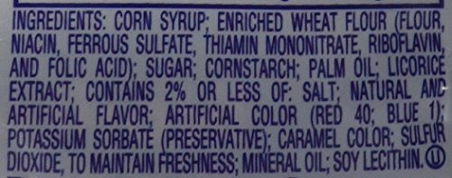 TWIZZLER LICORICE NIBS, 6 OZ