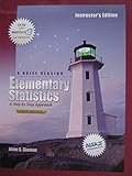Elementary Statistics A Step by Step Approach A Brief Version Third Edition Instructor's Edition