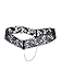 FasiCat Womens Ladies Sexy Panties Underwear for Women Naughty Pearls Thongs G-Strings Black