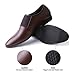 Marino Oxford Dress Shoes for Men - Formal Leather Mens Shoes - Brown - Side Lace - 8.5 D(M) US
