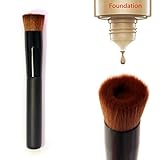 Makeup Brush，BeautyVan Flat Perfecting Face Premium Foundation Brush