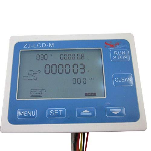GREDIA Digital LCD Display Quantitative Controller Water Control + 1/2" Hall Effect Flow Sensor Flowmeter + 1/2" Solenoid Valve N/C Normally Closed +24V Power