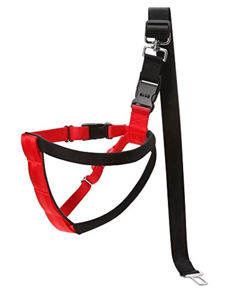 Mikki Dog, Puppy Car Harness - Seatbelt Car Restraint - for Dogs Travelling in Cars - Medium