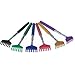 Back Scratcher - TOOGOO(R)Extendable Telescoping Backscratcher Pocket Clip Back Sctatcher Extendable 5 Section 20-68cm (20-68cm)
