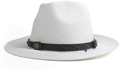 Summer Sun Hat Women Fashion Men Fashion Black Cloth Decoration