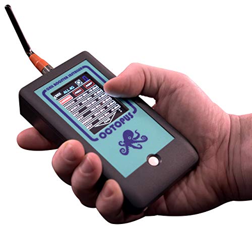 Berkeley Varitronics Octopus 4G LTE Cellular Signal Meter for EV Charging Stations, Cell Boosters and Wireless IoT Devices