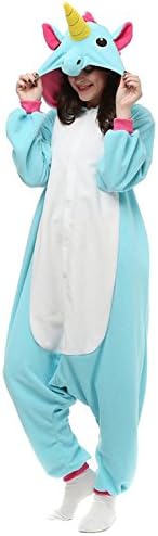 Unisex Onesie Pajamas Kigurumi Cosplay Costumes Unicorn Animal Sleepsuit 001