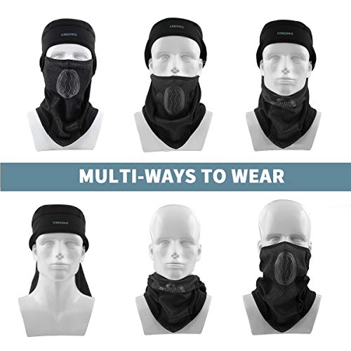 KINGBIKE Balaclava Ski Mask Motorcycle Running Full Face Cover