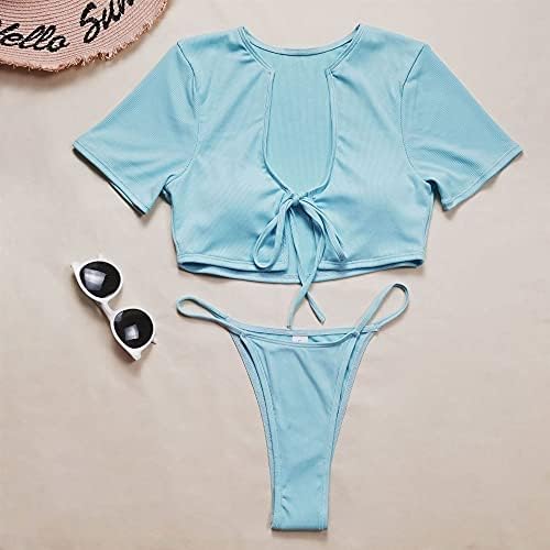 Guanglesh One Peice Bath Suit, Threaded Cloth Chest Strap Girl Swimsuit