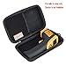 Hermitshell Hard Travel Case for Etekcity Lasergrip 800 Digital Infrared Thermometer Laser Temperature Gun (Black)