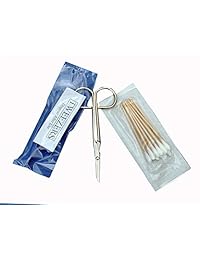 Medique 745M1 Gabinete de primeros auxilios Industrial de 3 repisas con abertura lateral, lleno