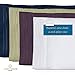 Cosy House Collection Everyday 1500 Series Pillowcases - Bedroom Essentials - Luxury Hotel Quality - Silky Soft & Smooth - Gentle & Skin Friendly - Set of 2 (Standard, Cream)