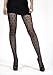 Soho Apparel Junior Ladies Sheer Patterned Pantyhose SS-PHE-black
