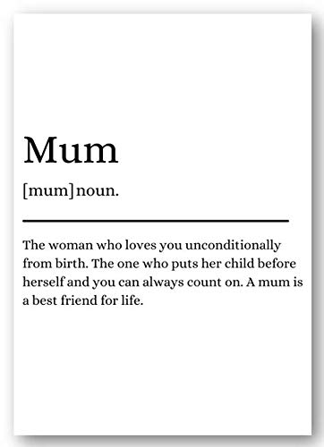 Second Ave Cute Mum Definition Birthday Mother's Day Card For Her