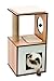 Vesper Cat Tree, Cat Box, Small, Walnut, 52075