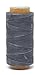 Mandala Crafts 150D 210D 0.8mm 1mm Leather Sewing Stitching Flat Waxed Thread String Cord (150D 0.8mm 250M, Gray)