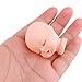 Fityle 10pieces Vinyl Baby Doll Head for Artist Hand Painting Doll Body Part DIY Replacement Keychain