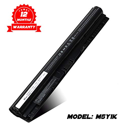 M5Y1K Battery Laptop Replacement for Dell Inspiron 14 15 3000 15 5000 Series 3451 3551 5558 5758 Vostro 3458 3558, fit P/N M5Y1K VN3N0 GXVJ3 453-BBBR-14.8V 40Wh