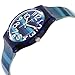 Swatch Unisex GN237 Blue Plastic Watch