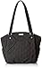 Vera Bradley Women's Microfiber Glenna Purse, Classic Black, One Size