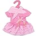 Glitterstar Handmade Short Sleeve Polka Dot Mini Skirt Doll Clothes&colthing&dress for 14