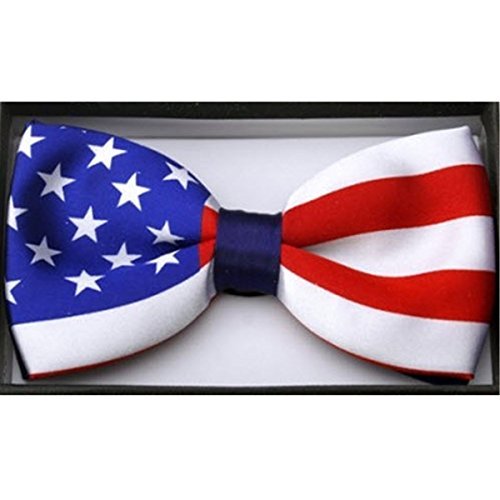 American Flag Bow Tie
