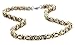 Jstyle Stainless Steel Male Chain Necklace Byzantine Bracelet for Men Jewelry Sets 8.5 Inch Bracelet