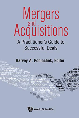93 Best Mergers And Acquisitions Books Of All Time Bookauthority - book cover of harvey a poniachek mergers acquisitions a practitioner s guide to successful